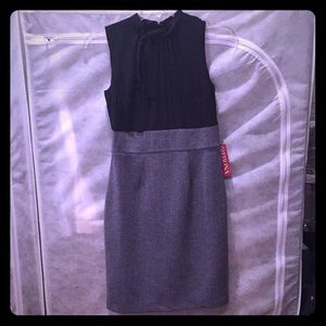 Black and gray business/work dress
